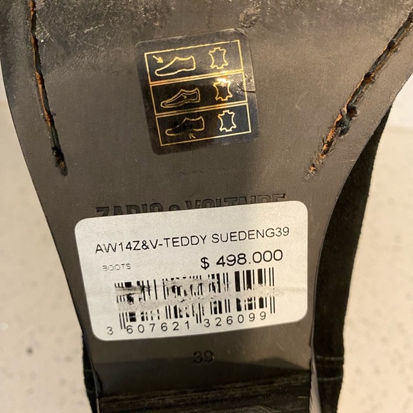 Zadig & Voltaire Suede Boots - Picture 5 of 6